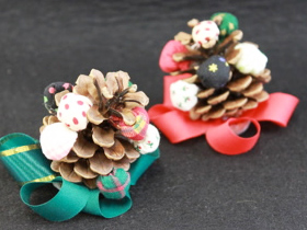 松ぼっくりツリー