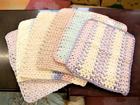 手編み座ぶとん